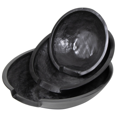 Ubbink Nova Scotia II Bachlauf - Polyresin - 3 Wasserfall-Schalen