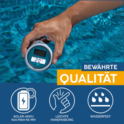 Bestway Schwimmendes Poolthermometer mit digitaler Anzeige