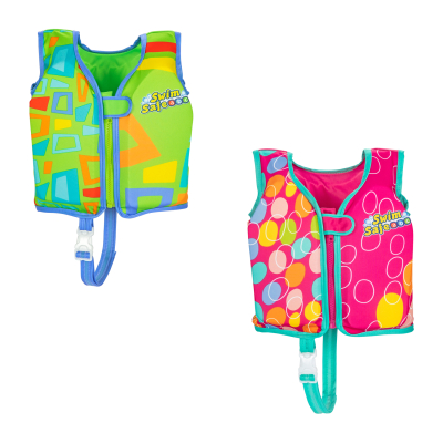 Bestway Swim Safe ABC Schwimmweste mit Textilbezug Stufe B AquaStar 1-3 Jahre