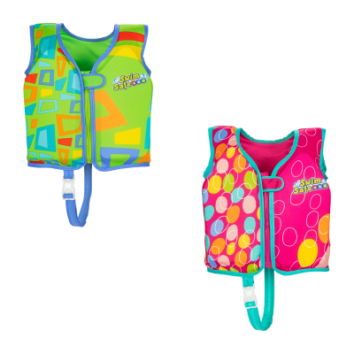 Bestway Swim Safe ABC Schwimmweste Stufe B Aqua Star  mit Textilbezug 3-6 Jahre