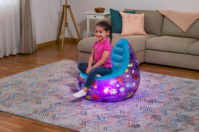 Bestway LED-Luftsessel Astro Glow 72 x 72 x 64 cm