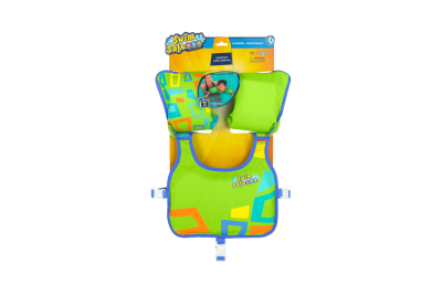 Bestway Swim Safe ABC Schwimmflügelweste Stufe B AquaStar mit Textilbezug 3-6 Jahre