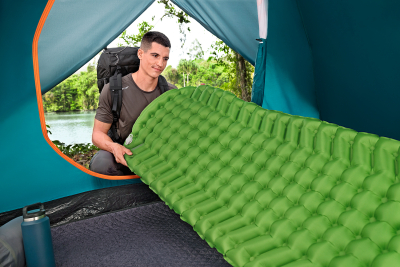 Bestway aufblasbare Single-Isomatte WanderLite 188 x 58,5 x 6,5 cm