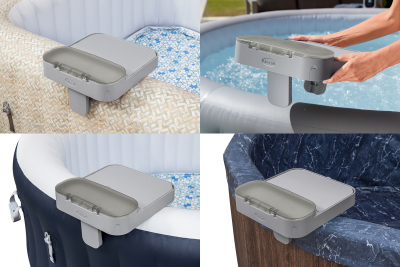 Bestway Xtras LAY-Z-SPA 4-in-1-Ablagetablett 32,2 x 30,2 x 18,15 cm