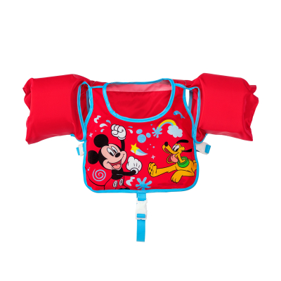 Bestway Disney Junior Swim Safe ABC Schwimmflügelweste Stufe B Mickey & Friends mit Textilbezug, 3-6 Jahre