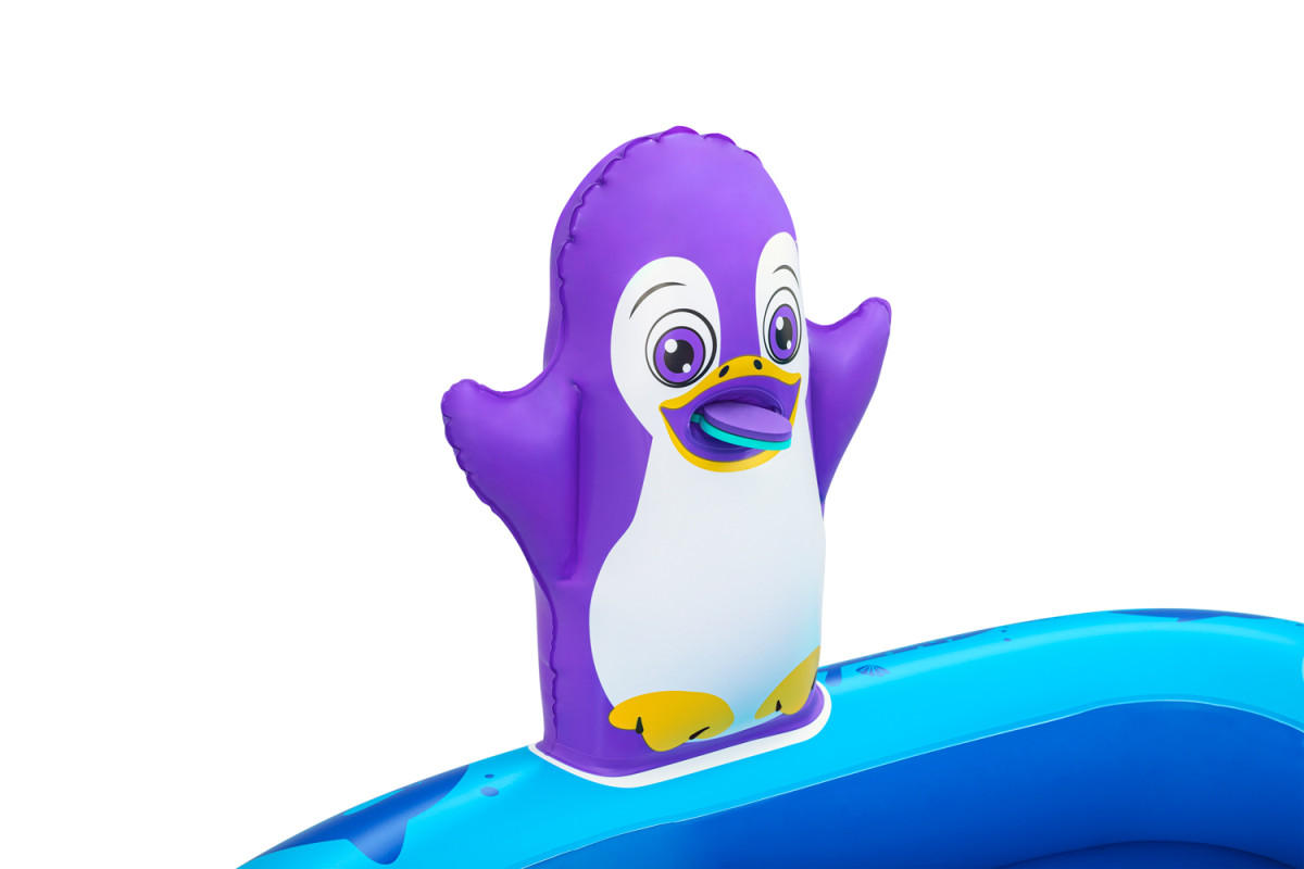 Bestway Wasserspielcenter Polar Pals 134 x 131 x 73 cm