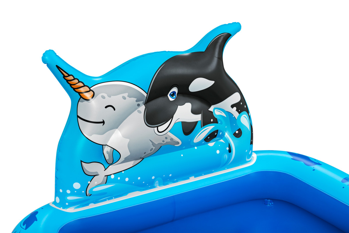 Bestway Wasserspielcenter Polar Pals 134 x 131 x 73 cm