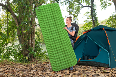 Bestway aufblasbare Single-XL-Isomatte WanderLite 198 x 71 x 6,5 cm