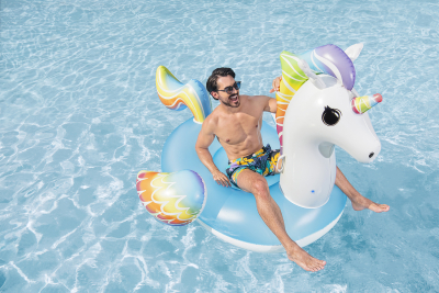 Bestway Schwimmtier Einhorn 224 x 164 cm