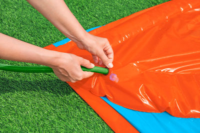 Bestway H2OGO! Tsunami Splash Ramp 2-Personen-Wasserrutsche 472 x 140 x 30,5 cm