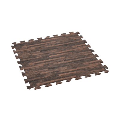 Bestway Pool-Bodenschutzfliesen Set 12 Stück á 50 x 50 cm, Holz-Optik (Palisander)