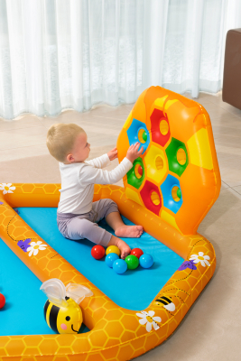 Bestway Planschbecken & Bällebad Lil Beehive 127 x 119 x 61 cm