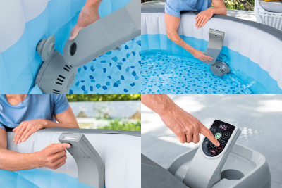 Bestway LAY-Z-SPA Xtras LED-Wasserfall 46 x 17 x 10,4 cm