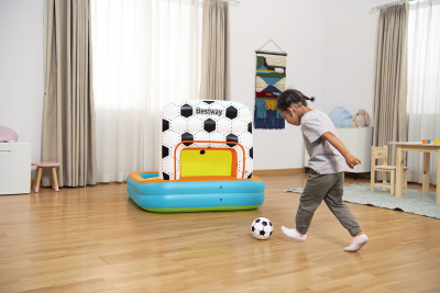 Bestway 3-in-1-Bällebad Kick n Swish 120 x 107 x 84 cm