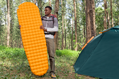 Bestway aufblasbare Single-TPU-Isomatte Ridgelite für Mumienschlafsäcke 183 x 51 x 7,5 cm