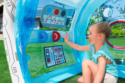 Bestway Spielhaus Space Station Exploration 125 x 105 x 117 cm