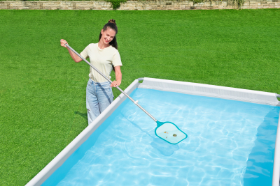 Bestway Poolpflege Komplett-Set AquaClear Deluxe für Poolgrößen bis 396 cm