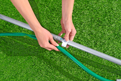 Bestway Poolpflege Komplett-Set AquaClear Deluxe für Poolgrößen bis 396 cm