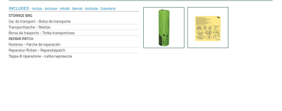 Bestway selbstaufblasende Single-Isomatte TerrainLite für Mumienschlafsäcke 183 x 51 x 2,5 cm