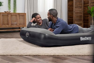 Bestway TriTech Doppelluftbett mit USB-Elektropumpe 191 x 137 x 30 cm