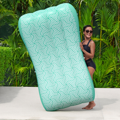 Bestway Luftmatratze Comfy Chill mit Sonnenschutzdach 178 x 102 cm