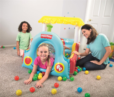 Bestway Fisher-Price Bällebad Dampflok 132 x 94 x 89 cm