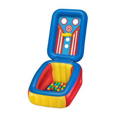 Bestway Multifunktionales Bällebad Flip n Toss 110 x 81 x 140 / 62 cm
