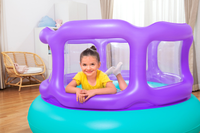 Bestway Hüpfburg Laugh N Leap Durchm. 152 x 84 cm
