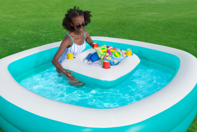 Bestway Family Pool Sippin Summer 218 x 218 x 48 cm