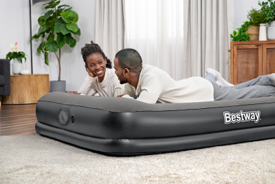 Bestway TriTech Doppelluftbett mit USB-Elektropumpe 203 x 152 x 36 cm