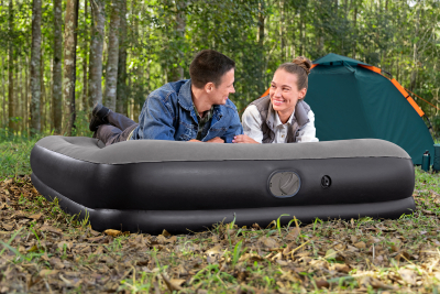 Bestway TriTech Doppelluftbett mit USB-Elektropumpe 203 x 152 x 36 cm