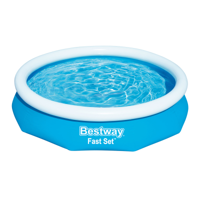 Bestway Fast Set Aufstellpool ohne Pumpe Durchm. 305 x 66 cm, blau, rund