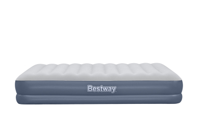 Bestway TriTech Doppelluftbett mit mobiler, akkubetriebener Elektropumpe 203 x 152 x 36 cm