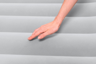 Bestway TriTech Doppelluftbett SleekFlow mit Kopfteil & integrierter Elektropumpe 226 x 152 x 84 cm