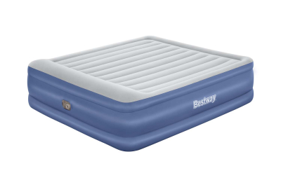 Bestway TriTech Doppelluftbett mit integrierter Elektropumpe 203 x 193 x 56 cm