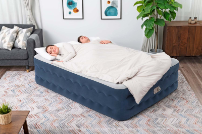 Bestway TriTech Doppelluftbett TruLeisure mit integrierter Elektropumpe 203 x 152 x 51 cm