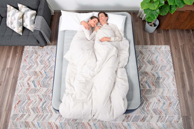 Bestway TriTech Doppelluftbett TruLeisure mit integrierter Elektropumpe 203 x 152 x 51 cm