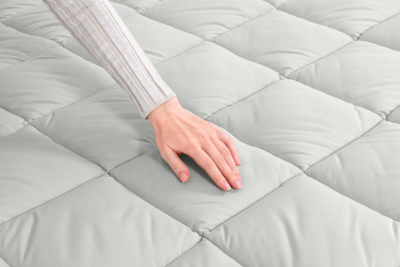 Bestway Fortech Doppelluftbett mit Reißverschlussbezug & integrierter Elektropumpe  203 x 152 x 51 cm