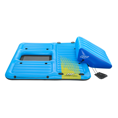 Bestway Badeinsel Summer Slide mit Wasserrutsche 376 x 311 cm