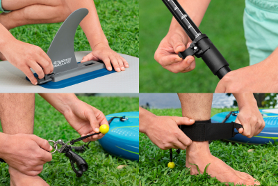 Bestway Hydro Force SUP Allround Board-Set Aqua Journey 274 x 76 x 12 cm