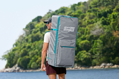 Bestway Hydro Force SUP Touring Board-Set Glider Elite mit Sitz 381 x 79 x 15 cm