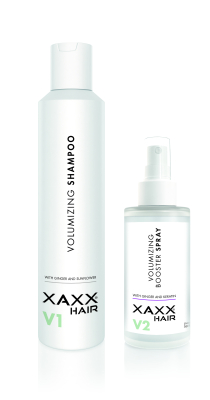 XAXX Hair - VOLUMIZING SET SHAMPOO & BOOSTER SPRAY, je 200 ml