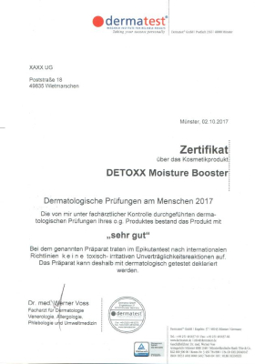 Xaxx Detoxx Moisture Booster, 50 ml