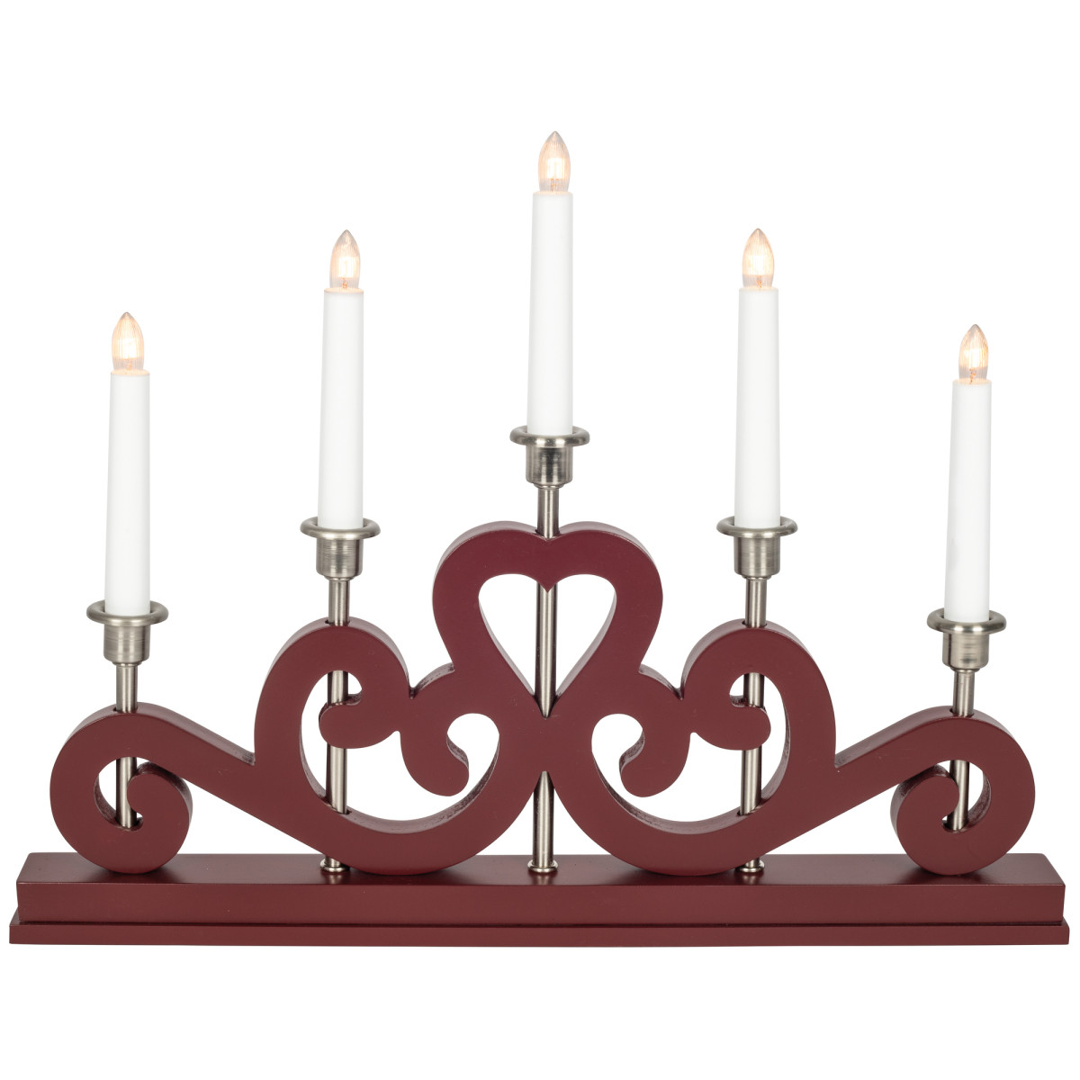 Markslöjd Lichterbogen ENEBY rot, 5 x E10/55V/3W