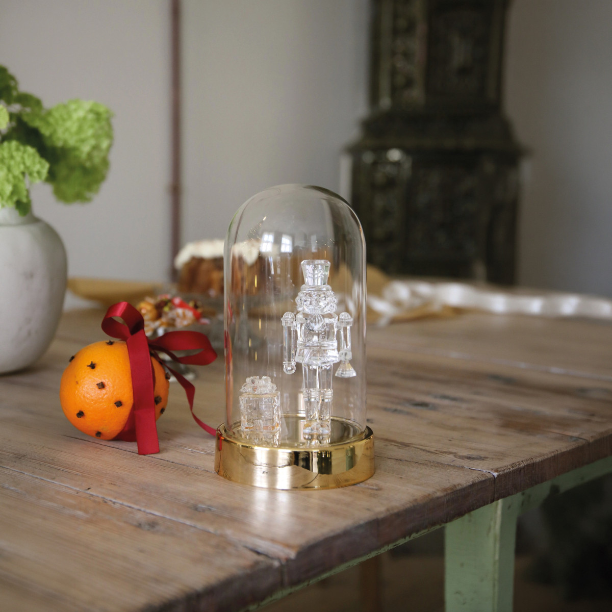 Markslöjd LED-Glocke Nussknacker, ISLA, 2 warmweiße LEDs