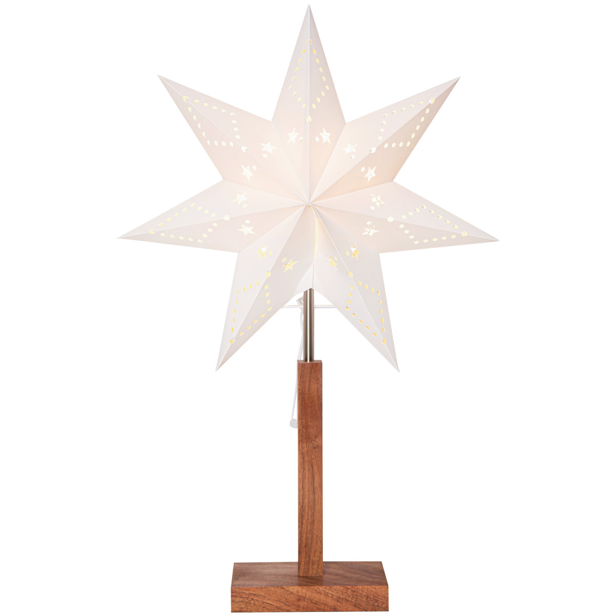 Star Weihnachtsstern, KARO MINI, 1 x E14/25W, Höhe 1 Meter
