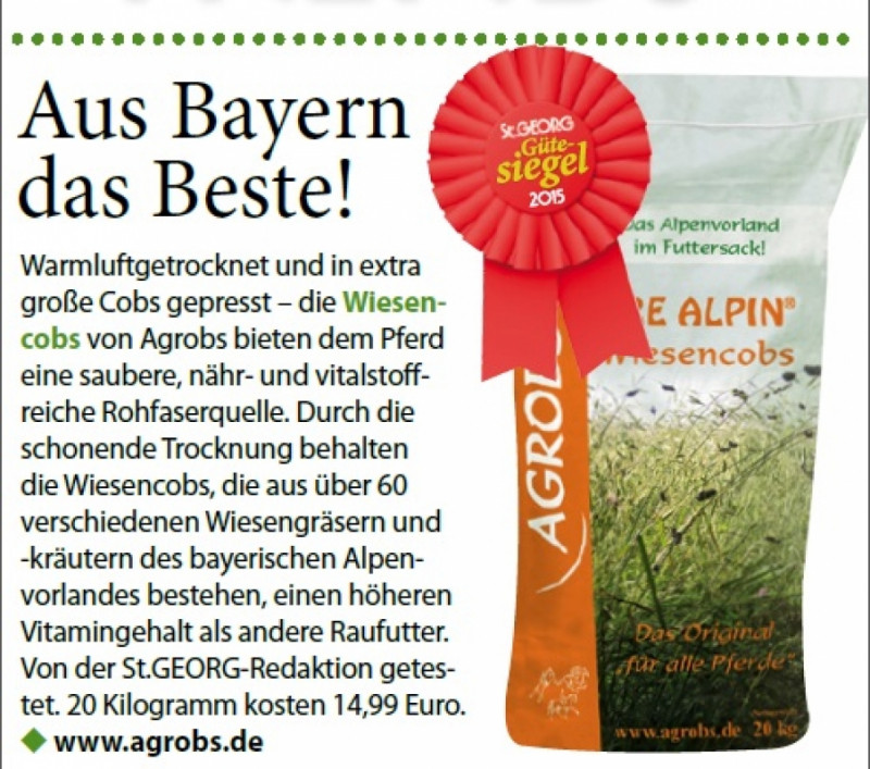 Agrobs Pre Alpin Wiesencobs 5 kg