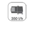Ubbink ATLANTA - Polyresin, Rustikale Dekoration "Kinder am Brunnen" - 350l/h - H69,5 x 44 x 39,5 cm