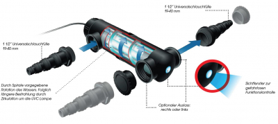 Ubbink Alg Clear UVC 20000 - UV-C Lampe (TUV-PL): 18 Watt