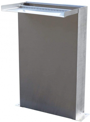 Ubbink Venezia Komplettset -  Inox 304, Trafo 12V, 20 LEDs kaltweiß, Pumpe 4000 l/h, Zubehör, H50 x 36 x 9 cm,  LED: 180 Lumen, EEK A+, 3W 